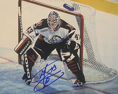 Martin BIRON Signed 8x10 Photo! Buffalo SABRES GOALIE! #43 W/COA • $25.10