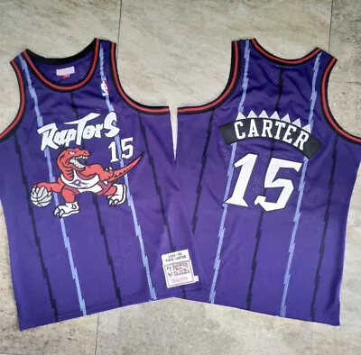 Toronto Raptors Vince Carter Purple Regular Season Basketball Retro Jersey • $39.99