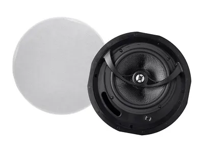 Monoprice Alpha Ceiling Speakers 8in Carbon Fiber 2-way • $72