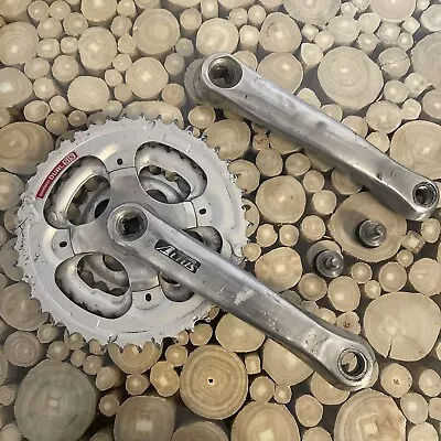 Shimano Altus Mountain Bike Crankset Crank Arms 170mm Triple 48/38/28 Chainring • $19.95