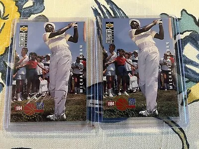 Upper Deck Unique Autographed Michael Jordan Golf Cards Sale • $49