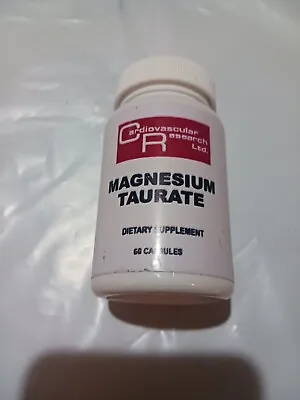 Cardiovascular Research - Magnesium Taurate 125 Mg 60 Capsules 01/2025 • $8