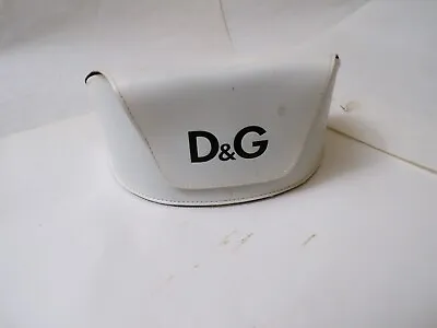 White Velvet Lined Dolce & Gabbana Glasses Case Magnetic Closure (TK-1) • $10.49