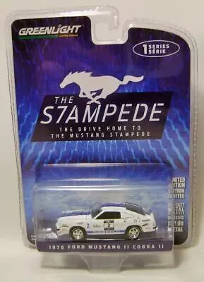 1976 '76 Ford Mustang Ii Cobra Ii The Stampede Series 1 Greenlight Diecast 2023 • $10.95