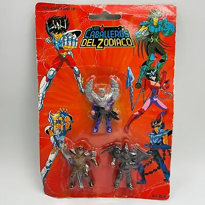 Los Caballeros Del Zodiaco Figures Set Of 3 NO 3018 Toys 2 Inch RARE Vintage #2 • $94.80