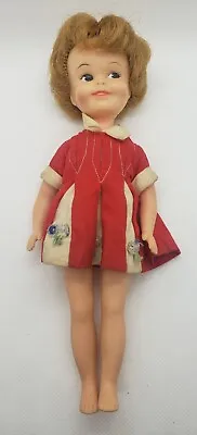 Penny Brite Doll 1963 Deluxe Reading Company Vintage Red Dress 8” • $7.99