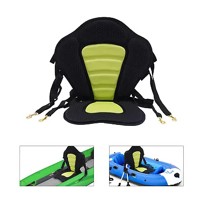 $35 • Buy Deluxe Padded Kayak Seat Detachable Back Backpack/Bag Canoe Backrest Adjustable