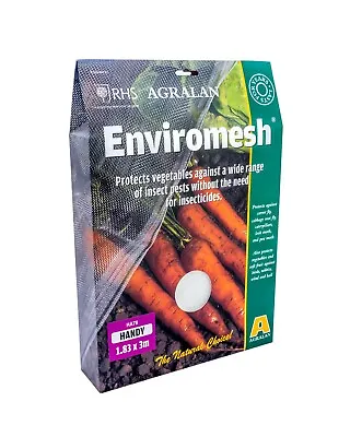 Agralan RHS Enviromesh Insect Protection Garden Netting Pest Control 1.8m X 3m • £14