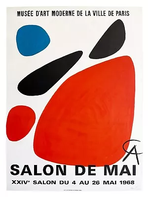 Alexander Calder Salon De Mai Lithograph Poster • $499