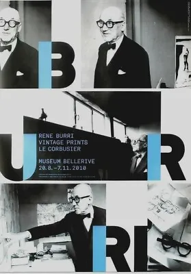 Original Vintage Poster LE CORBUSIER BY BURRI PHOTO EXPO    • £152.67