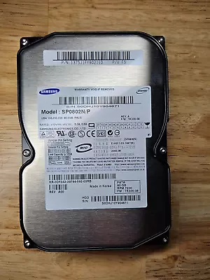 Samsung Spinpoint SP0802N SP0802N/P 80GB IDE7200RPM 3.5  (SP0802N) HDD • $24.95