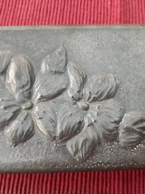 £4.20 • Buy Beautiful Arts And Crafts Pewter Topped Wooden Box