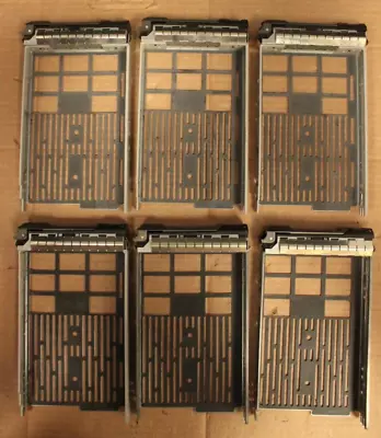 £35 • Buy 6X Dell 3.5  SAS SATA KG1CH Tray Caddy R720 R710 R520 R510 R430 R410