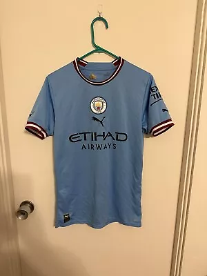 Manchester City Mens Soccer Football Jersey Puma S Small • $39.99