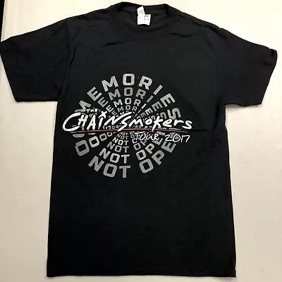 Chainsmokers Memories Do Not Open 2017 Tour Double Sided Size S Small T Shirt • $17.99