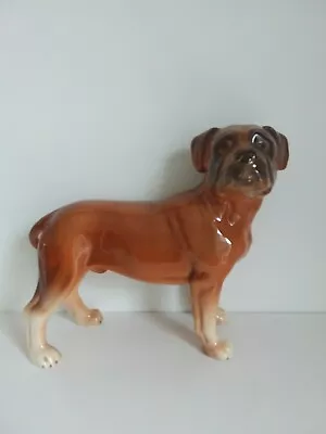 £9 • Buy Vintage Melba Ware England, Boxer Dog. 7  High. No Chips/cracks.