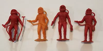 Lot Of Vintage MPC Plastic Space Men Astronaut Figures • $5.95
