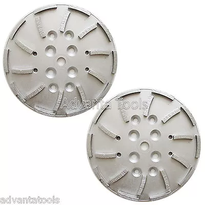 2PK 10” Concrete Grinding Head For Edco Blastrac Floor Grinders - 20 Segments • $280