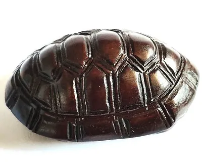 £29.99 • Buy M8217 - 20 Years Old 2  Hand Carved Ebony Ironwood Netsuke : Auspicious Turtle