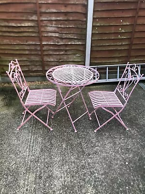 Metal Patio/Bistro Set • £44