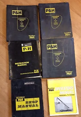 P & H Crane Manuals • $140