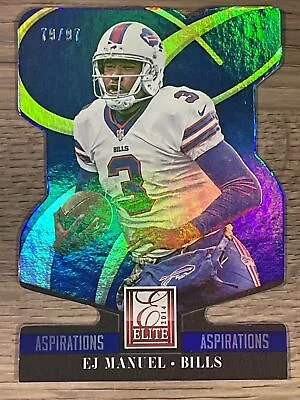 2014 Panini Elite Aspirations #10 EJ Manuel /97 • $2.95