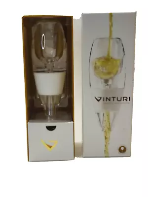 Vinturi Essential White Wine Aerator With Stand & Travel Pouch New • $20.23
