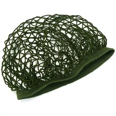 1PC Green Nylon Helmet Camouflage Net Cover For M1 M35 M88 Helmet DTS UK • £10.59