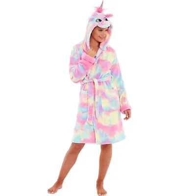 Women's Dressing Gown Bath Robe Unicorn Penguin Rabbit Reindeer Love To Sleep • £24.99