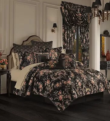 J Queen New York Chanticleer Velvet Comforter Only Queen No Original Package • $59