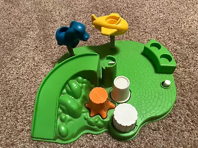 VINTAGE 1986 Fisher Price Little People PLAYGROUND #2525 BASE ONLY • $12.99
