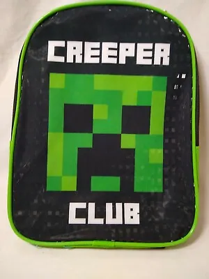 Kids Minecraft Creeper Club Backpack • $8.99