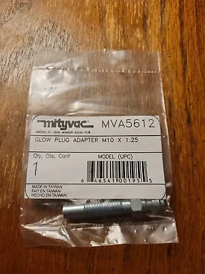 Mityvac MVA5612 Diesel Glow Plug Adapter • $9