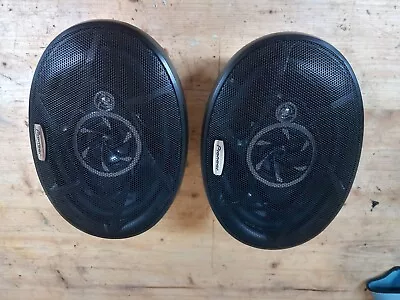 £25 • Buy Pioneer 3 Way 6x9 Car Speakers TS-A6910 330w