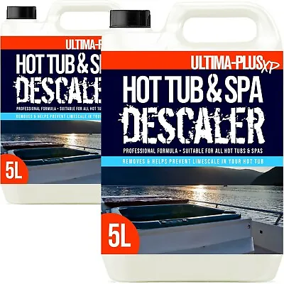 Ultima Hot Tub Spa Whirlpool Descaler Stop Limescale Prevention Inhibitor 10L • £23.95