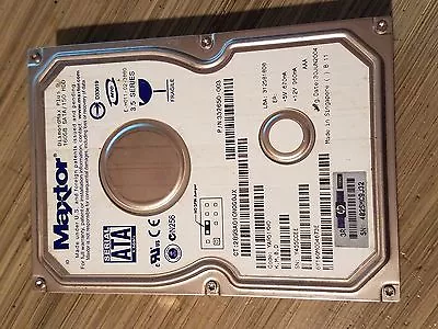 Maxtor Hard Disk Drive HDD 160GB SATA 332650-003 DiamondMax Plus 9 Desktop • $23.49