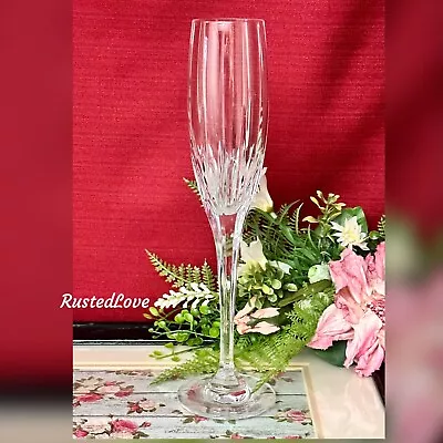 Champagne Flute Arctic Lights Mikasa Vintage Toasting Wedding Champagne Glass * • $94