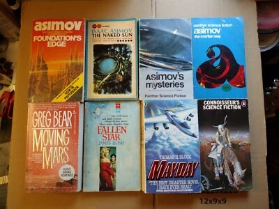 Job Lot #85: 35 Books Mostly SF & Fantasy Paperbacks 1960s - 2000s • £20