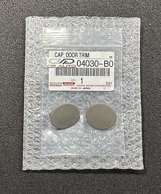 01 - 04 Toyota Tacoma Door Panel Armrest Cap Screw Retainer Cover Caps Gray Oem • $23.49