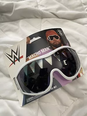 New  Exclusive WWE Macho Man Randy Savage Shark Tooth Sunglasses New • $14.50