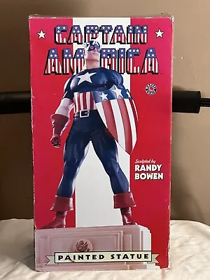 Captain America Randy Bowen Statue Marvel Comics 72 Of 2000  14  • $150