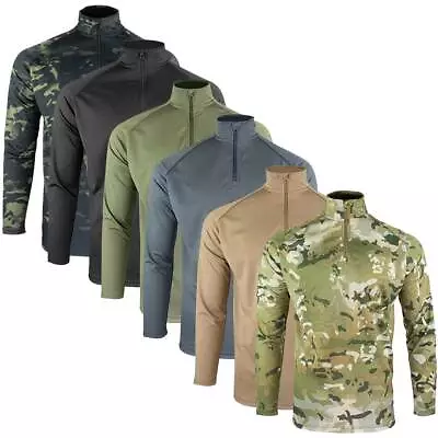 £15.95 • Buy Viper Mens Base Layer Long Sleeve Top Breathable Wicking Training Under Shirt
