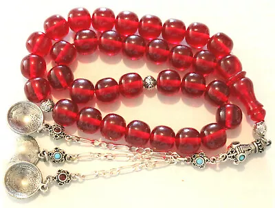 Collectible German Faturan Tasbih Rosary Prayer/worry Beads Masbaha📿 • $39.99