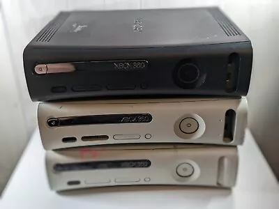 3 Microsoft Xbox 360 Console Only For Parts Tray Won’t Open On 2 - HDMI Ports • $34.99