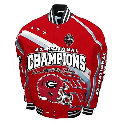 Franchise Club Mens NCAA Commemorative Twill Jacket • $210