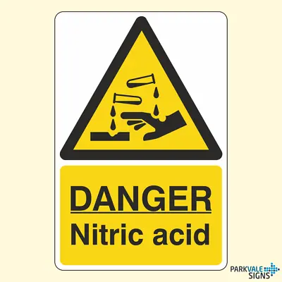 £1.45 • Buy Danger Nitric Acid Sign