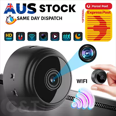 AU Mini Wifi Wireless IP Spy Hidden Camera 1080P HD Security Cam Network Monitor • $10.88