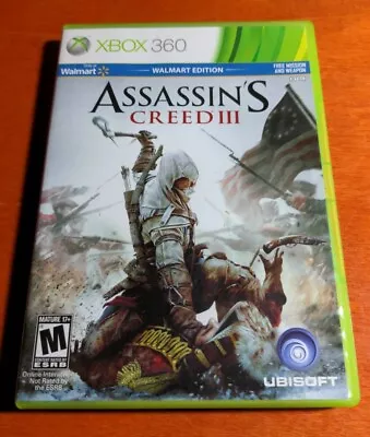 $6 • Buy Assassin's Creed III Microsoft Xbox 360 Ubisoft Havok Gameware Adobe Flash