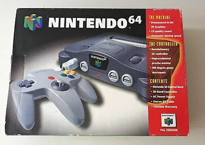 Nintendo 64 Console Grey Box Only - Empty • $199