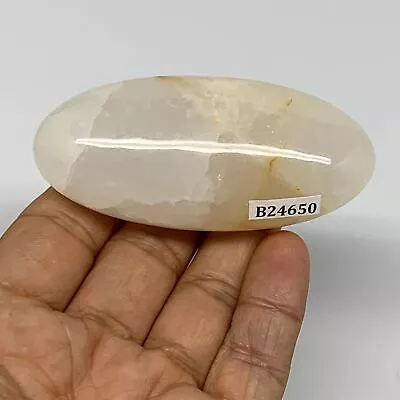 107.9g 3 X1.4 X1  Natural Onyx Palm-Stone Reiki @Afghanistan B24650 • $6.60